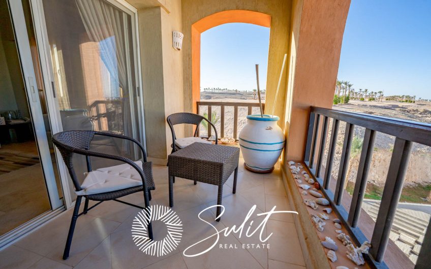 SHS-013 Sea View Apartment in azzurra sahl hasheesh for sale.