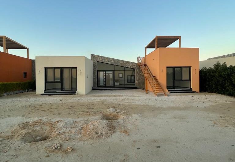 SHB-321 – First Row Three-bedroom Standalone Villa in Bay West, Soma Bay.
